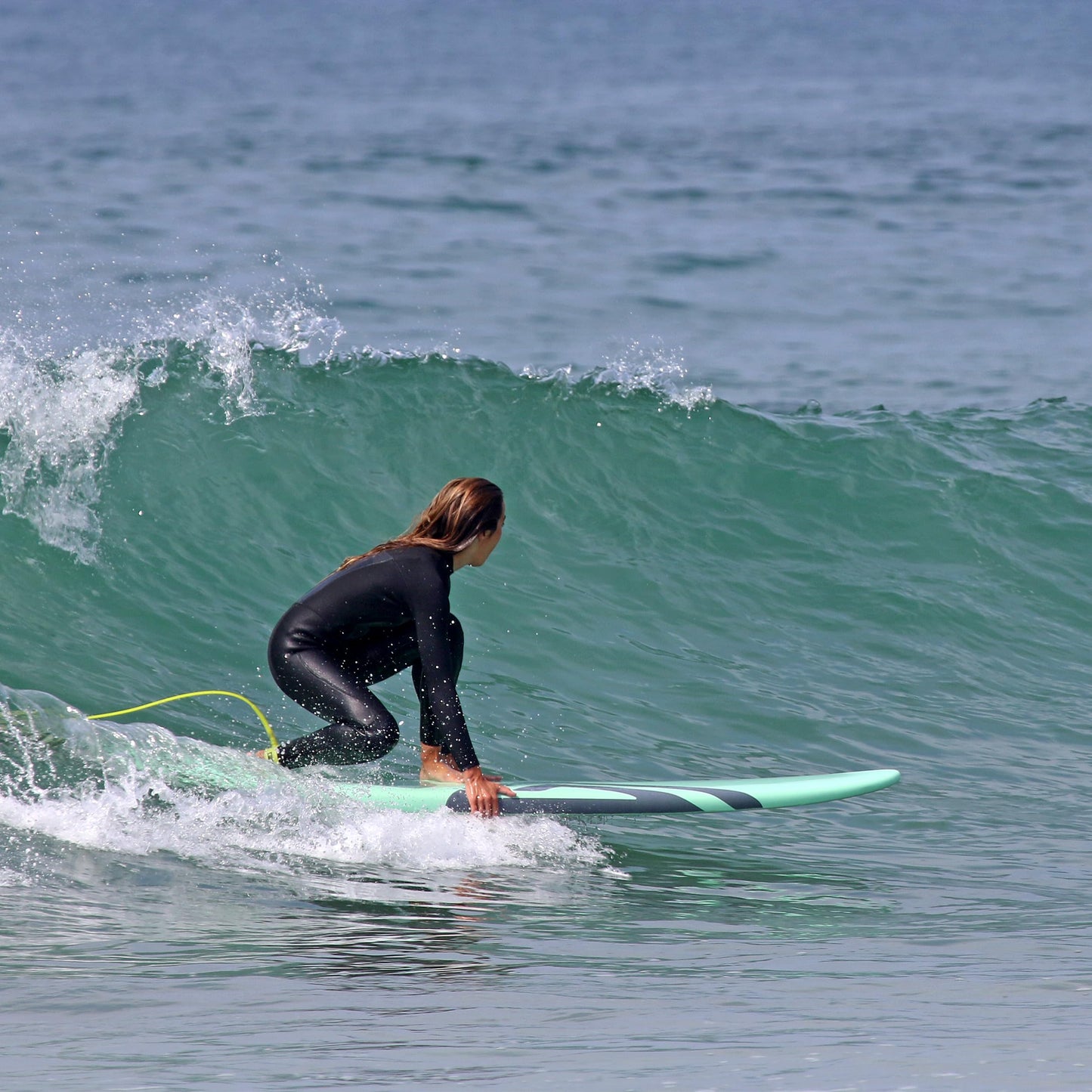 Paragon Surfboards 8'0" Soft Top Foam Surfboard - Stable & Easy for Beginners, Ideal for All Ages, Includes Fin, Longboard Surfboard, Beginner Surfboards, Tablas De Surf