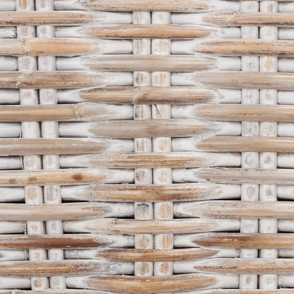 Safavieh Home Tobie Grey White Wash Rattan 30-inch Bar Stool