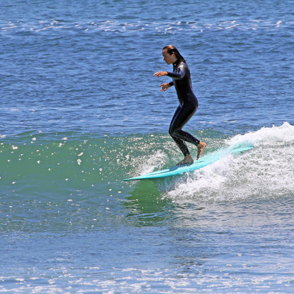 Paragon Surfboards 7'8" Fiberglass Surf Board for Adults, Kids & Beginners - Longboard Surfboard with Single Fin, Gloss Finish - Durable, Fun & Stable Tabla de Surf for All Ages Up to 250lbs