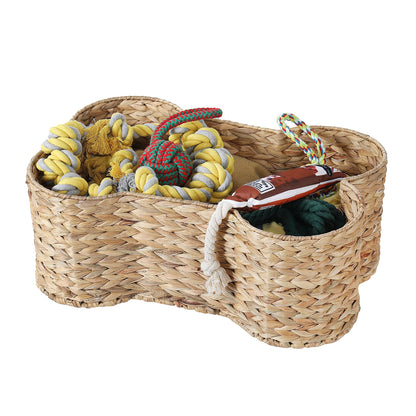 Park Life Designs Loxley Toy Storage, Small, 17.75-inch Length, Toy Basket for Pets