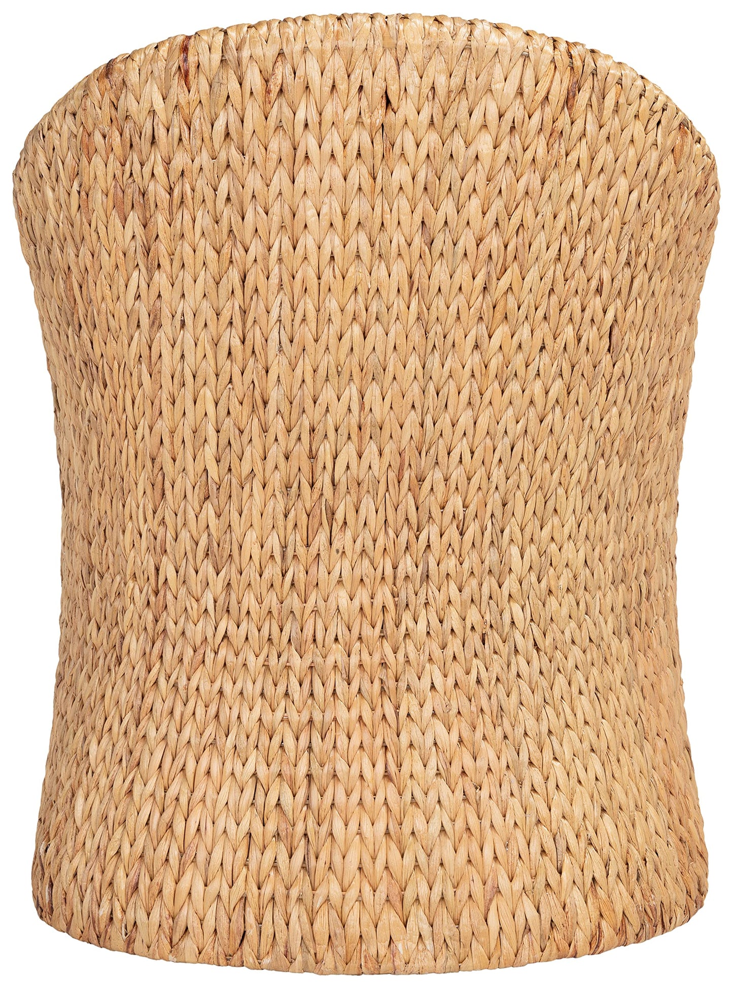 Safavieh Couture Home Collection Solomon Rattan, Natural/Beige Cushion Water Hyacinth Dining Chair (Fully Assembled) CWK2000A, Rattan