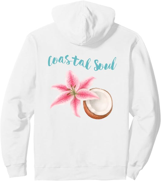 Coastal Soul Vintage Pullover Hoodie