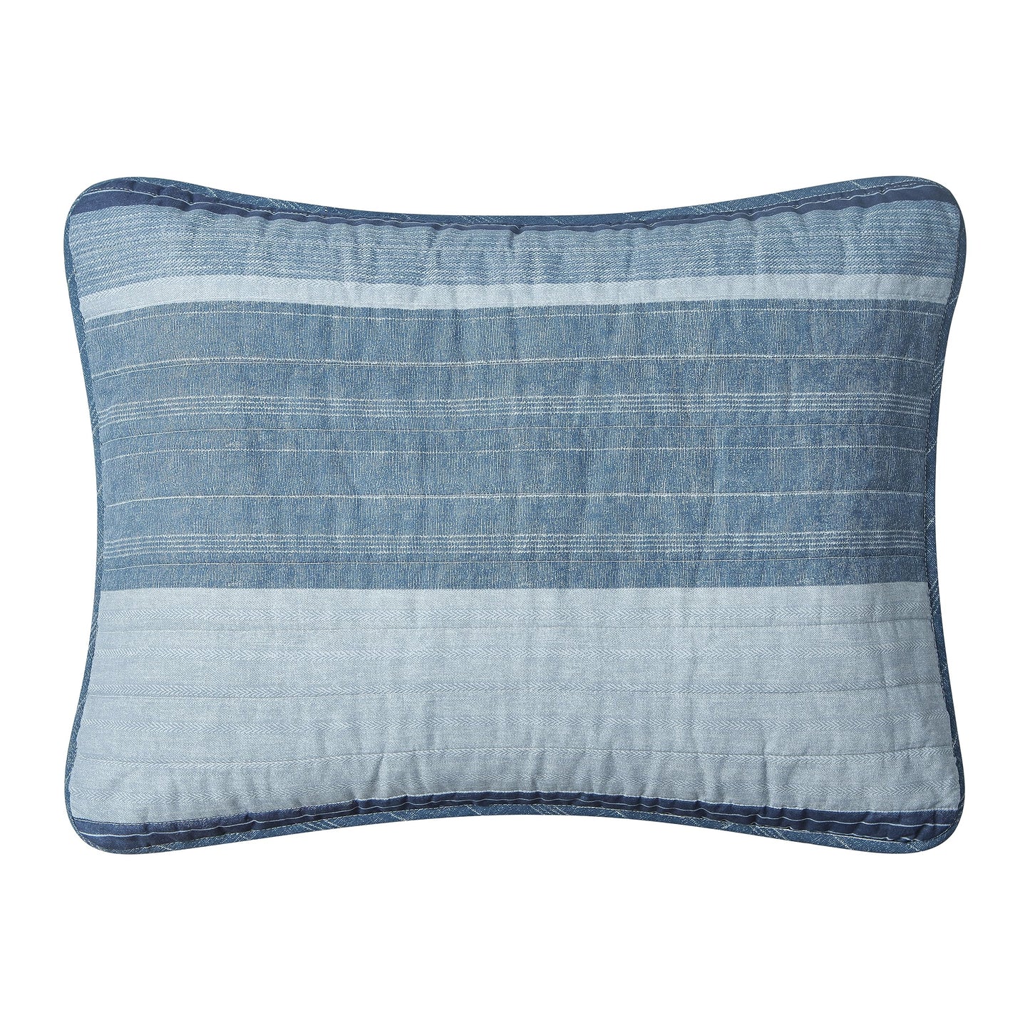 Nautica- Queen Quilt Set, Cotton Reversible Bedding Set, All Season Designer Home Décor (Ridgeport Blue, Queen)