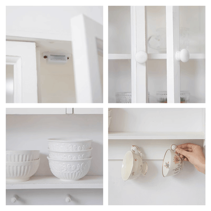 French Country Wall-Mounted Kitchen Cabinet