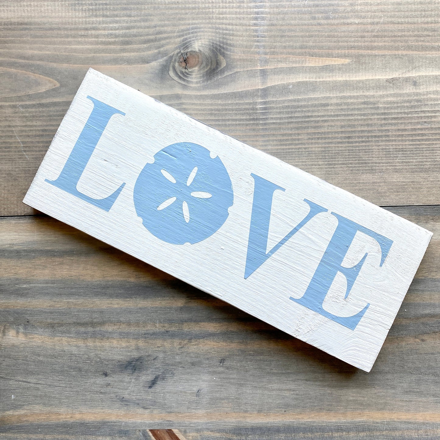 Sand Dollar Love Sign