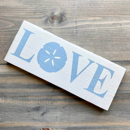 Sand Dollar Love Sign